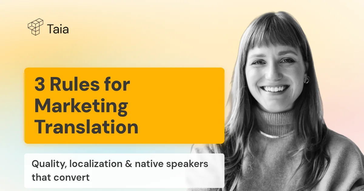 3 Rules To Remember When Translating Marketing Materials (Plus Checklist)