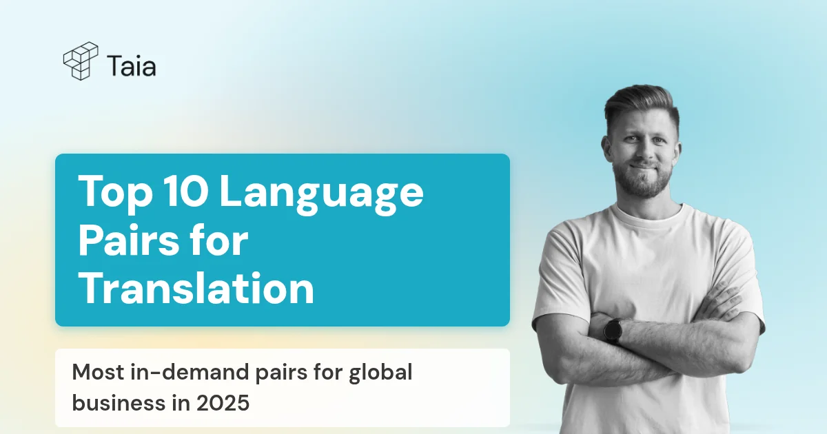 What Are the Top 10 Language Pairs for Translation?