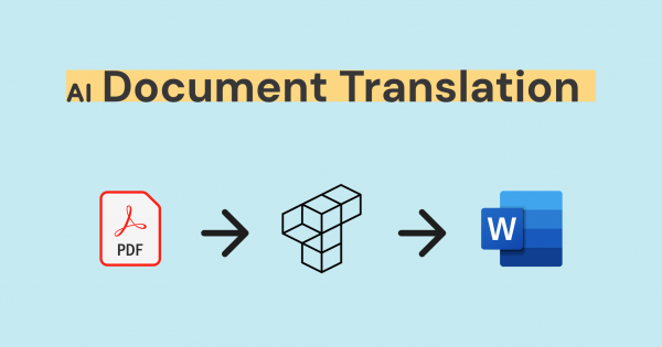 Translate PDF & Word Documents with Taia's AI Translator